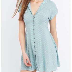 UO Kimchi Blue Polka Dot Dress